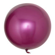 2 pcs 30" wide Round Large Vinyl Balloons BLOON_VIN0001_32_BURG