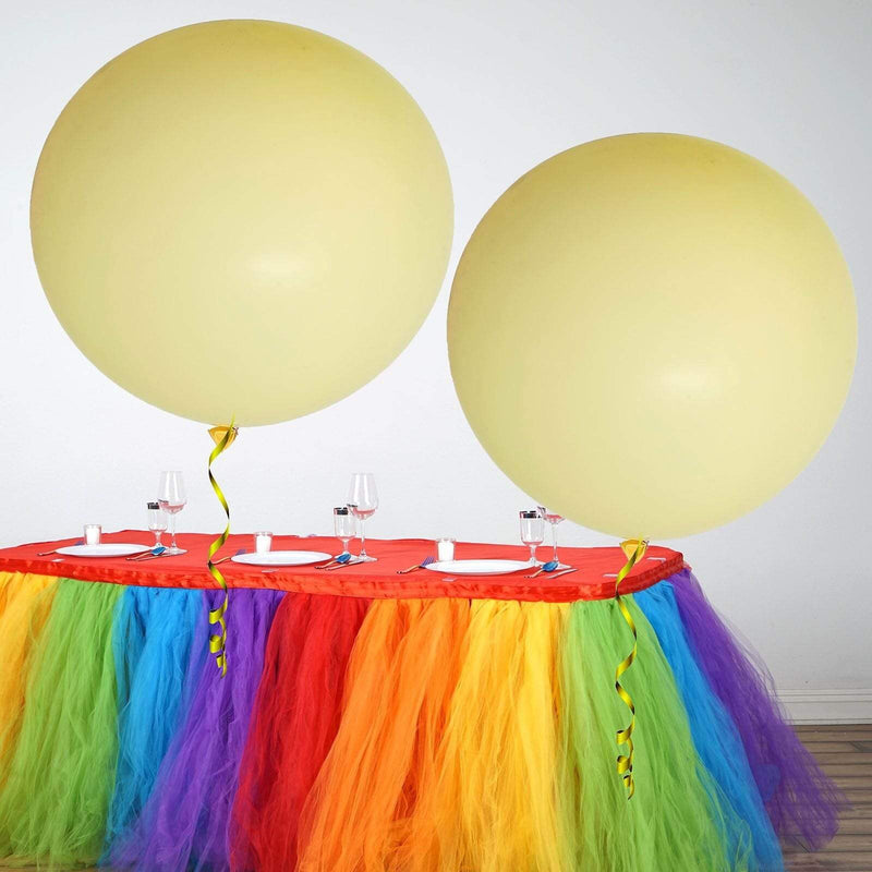2 pcs 32" Round Large Latex Balloons