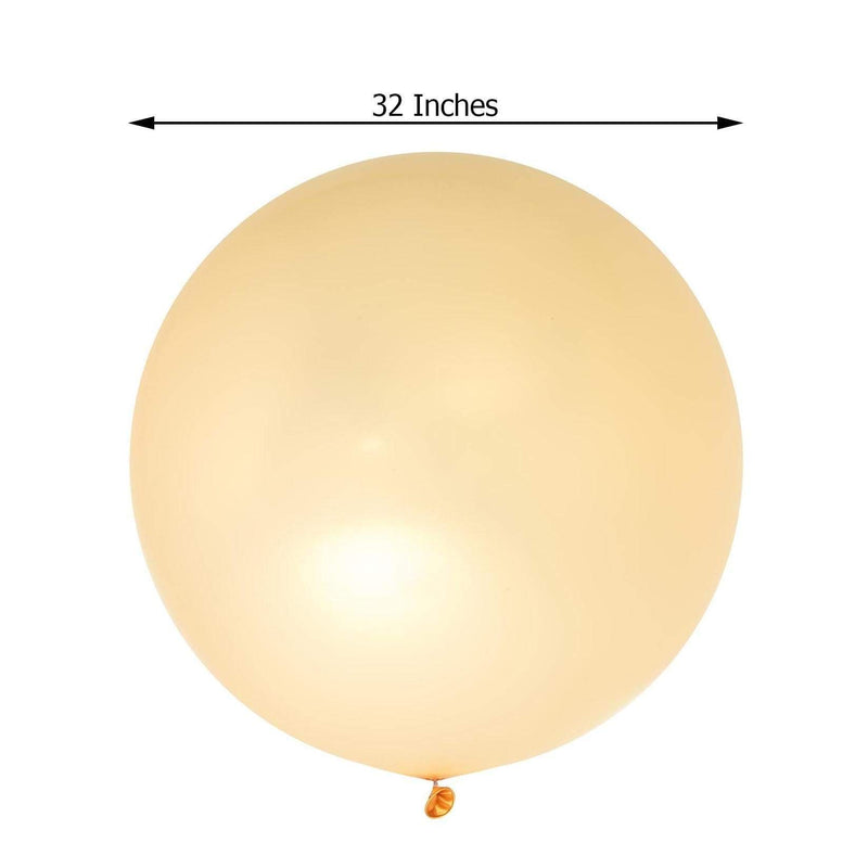 2 pcs 32" Round Large Latex Balloons