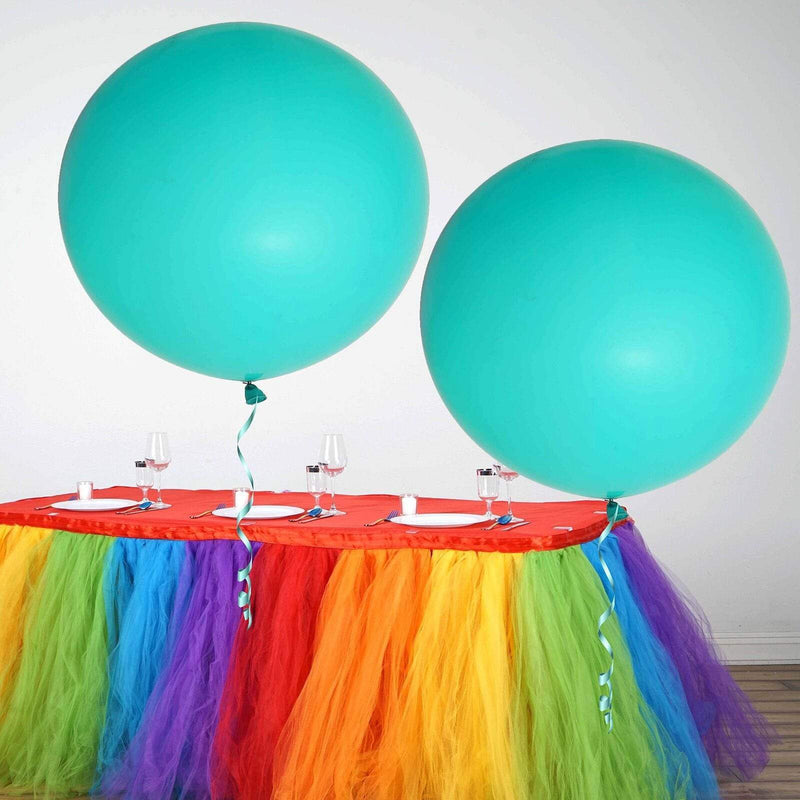 2 pcs 32" Round Large Latex Balloons