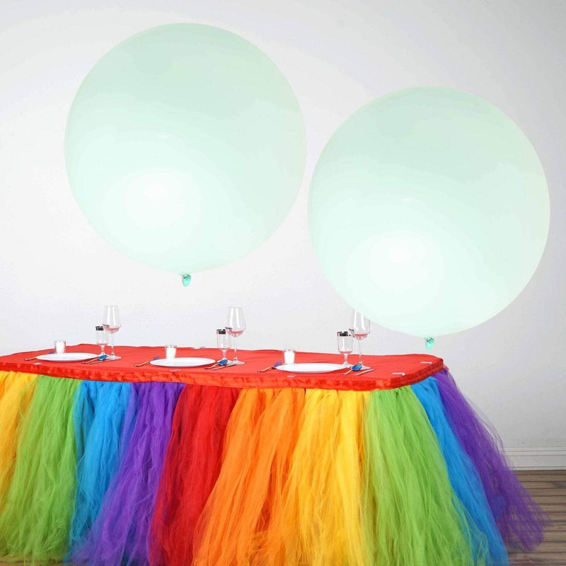 2 pcs 32" Round Large Latex Balloons