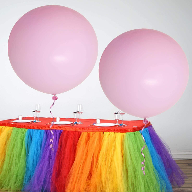 2 pcs 32" Round Large Latex Balloons