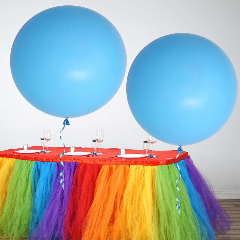 2 pcs 32" Round Large Latex Balloons