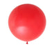2 pcs 32" Round Large Latex Balloons BLOON_RND01_36_RED
