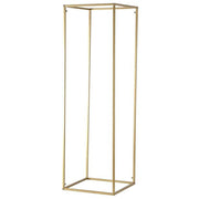 2 pcs 32" tall Geometric Metal Stands Wedding Flower Vase Holders