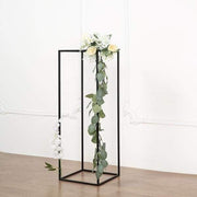 2 pcs 32" tall Geometric Metal Stands Wedding Flower Vase Holders