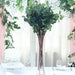 2 pcs 36" tall Eucalyptus Stems Artificial Greenery Bushes - Green ARTI_GRN04_01