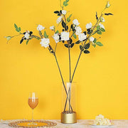 2 pcs 38" long Single Stem Silk Roses Bouquets