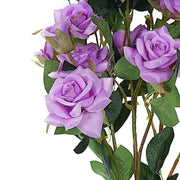 2 pcs 38" long Single Stem Silk Roses Bouquets