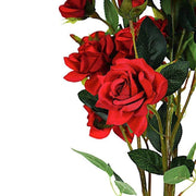 2 pcs 38" long Single Stem Silk Roses Bouquets