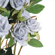 2 pcs 38" long Single Stem Silk Roses Bouquets