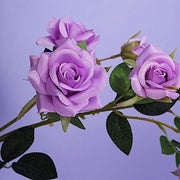2 pcs 38" long Single Stem Silk Roses Bouquets