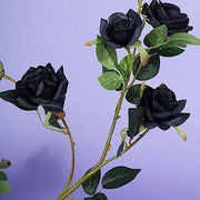 2 pcs 38" long Single Stem Silk Roses Bouquets