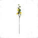 2 pcs 38" long Single Stem Silk Roses Bouquets ARTI_RS002_YEL