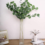 2 pcs 40" Artificial Eucalyptus Leaves Sprays Stems - Green ARTI_GRN_07_01