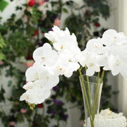 2 pcs 40" tall Faux Silk Orchid Flowers Sprays Stems