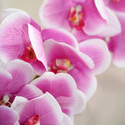 2 pcs 40" tall Faux Silk Orchid Flowers Sprays Stems