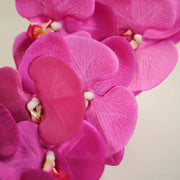 2 pcs 40" tall Faux Silk Orchid Flowers Sprays Stems