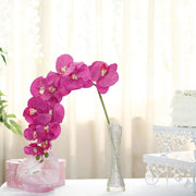 2 pcs 40" tall Faux Silk Orchid Flowers Sprays Stems