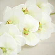 2 pcs 40" tall Faux Silk Orchid Flowers Sprays Stems