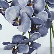 2 pcs 40" tall Faux Silk Orchid Flowers Sprays Stems