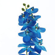 2 pcs 40" tall Faux Silk Orchid Flowers Sprays Stems