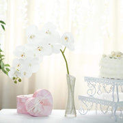 2 pcs 40" tall Faux Silk Orchid Flowers Sprays Stems