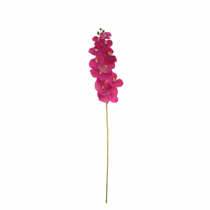 2 pcs 40" tall Faux Silk Orchid Flowers Sprays Stems ARTI_ORCH001_FUSH
