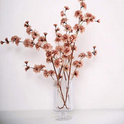 2 pcs 42" Long Stem Silk Artificial Carnation Flowers Sprays