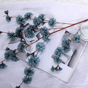 2 pcs 42" Long Stem Silk Artificial Carnation Flowers Sprays