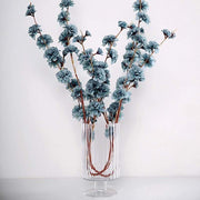 2 pcs 42" Long Stem Silk Artificial Carnation Flowers Sprays