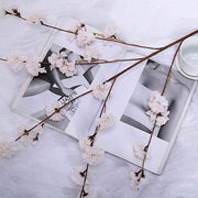 2 pcs 42" Long Stem Silk Artificial Carnation Flowers Sprays