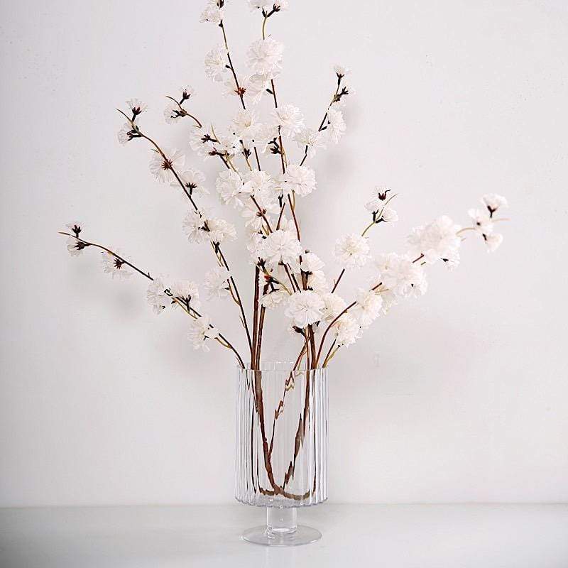 2 pcs 42" Long Stem Silk Artificial Carnation Flowers Sprays