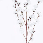 2 pcs 42" Long Stem Silk Artificial Carnation Flowers Sprays