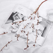 2 pcs 42" Long Stem Silk Artificial Carnation Flowers Sprays