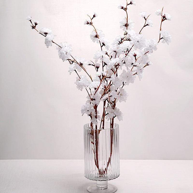 2 pcs 42" Long Stem Silk Artificial Carnation Flowers Sprays