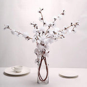 2 pcs 42" Long Stem Silk Artificial Carnation Flowers Sprays