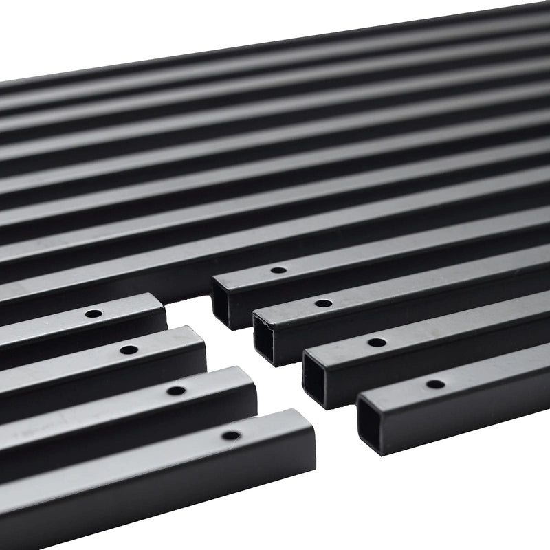 2 pcs 48" Rectangular Geometric Metal Flower Stands Centerpieces