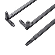 2 pcs 48" Rectangular Geometric Metal Flower Stands Centerpieces