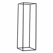 2 pcs 48" Rectangular Geometric Metal Flower Stands Centerpieces