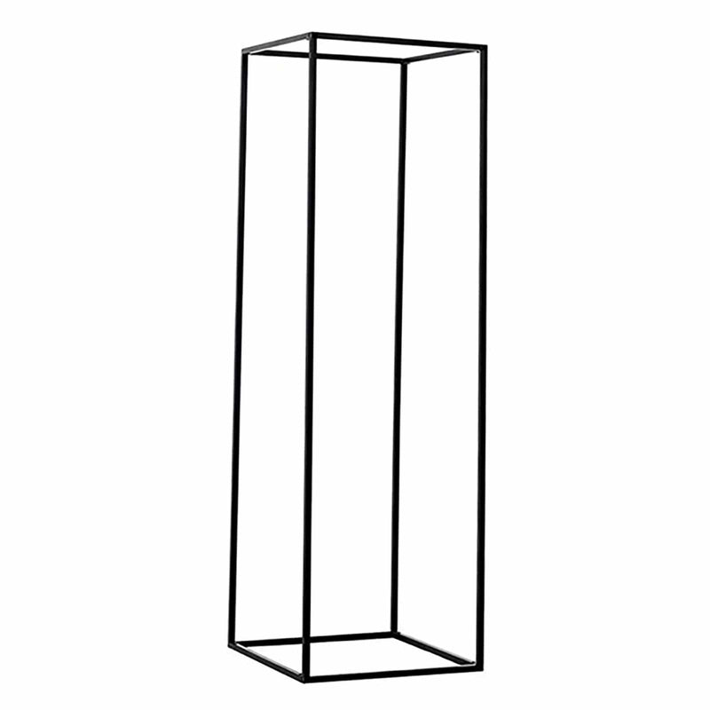 2 pcs 48" Rectangular Geometric Metal Flower Stands Centerpieces