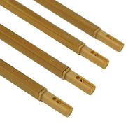 2 pcs 48" tall Geometric Metal Stands Wedding Flower Vase Holders - Matte Gold IRON_STND01_48_GOLD