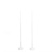 2 pcs 5 ft Balloon Columns Stand Kit Set - White BLOON_STAND06_5