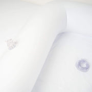 2 pcs 50" x 24" Inflatable Serving Trays Party Drinks Coolers - White FLOAT_TRAY_01_4_WHT