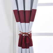 2 pcs 52" x 108" Cabana Stripe Blackout Grommet Window Curtains Drapes Treatments