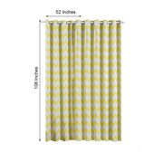 2 pcs 52" x 108" Chevron Blackout Thermal Grommet Window Curtains Drapes Treatments
