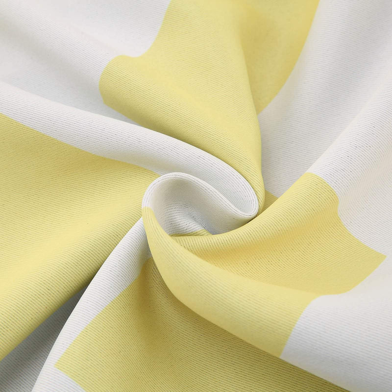 2 pcs 52" x 108" Chevron Blackout Thermal Grommet Window Curtains Drapes Treatments