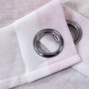 2 pcs 52" x 108" Faux Linen Sheer Stripe Window Curtains Drapes Panels