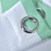 2 pcs 52" x 84" Cabana Stripe Blackout Grommet Window Curtains Drapes Treatments