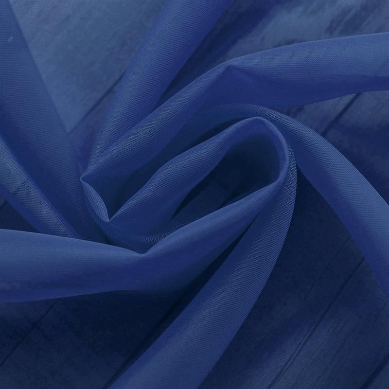 2 pcs 52" x 84" Sheer Organza Window Curtains Drapes Panels